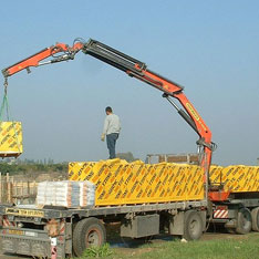 Loader crane