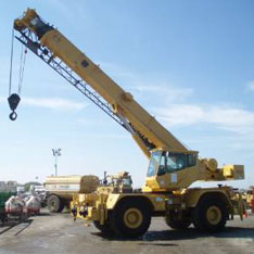 Rough terrain crane